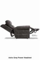 Grey Reclined with Power Headrest Profile